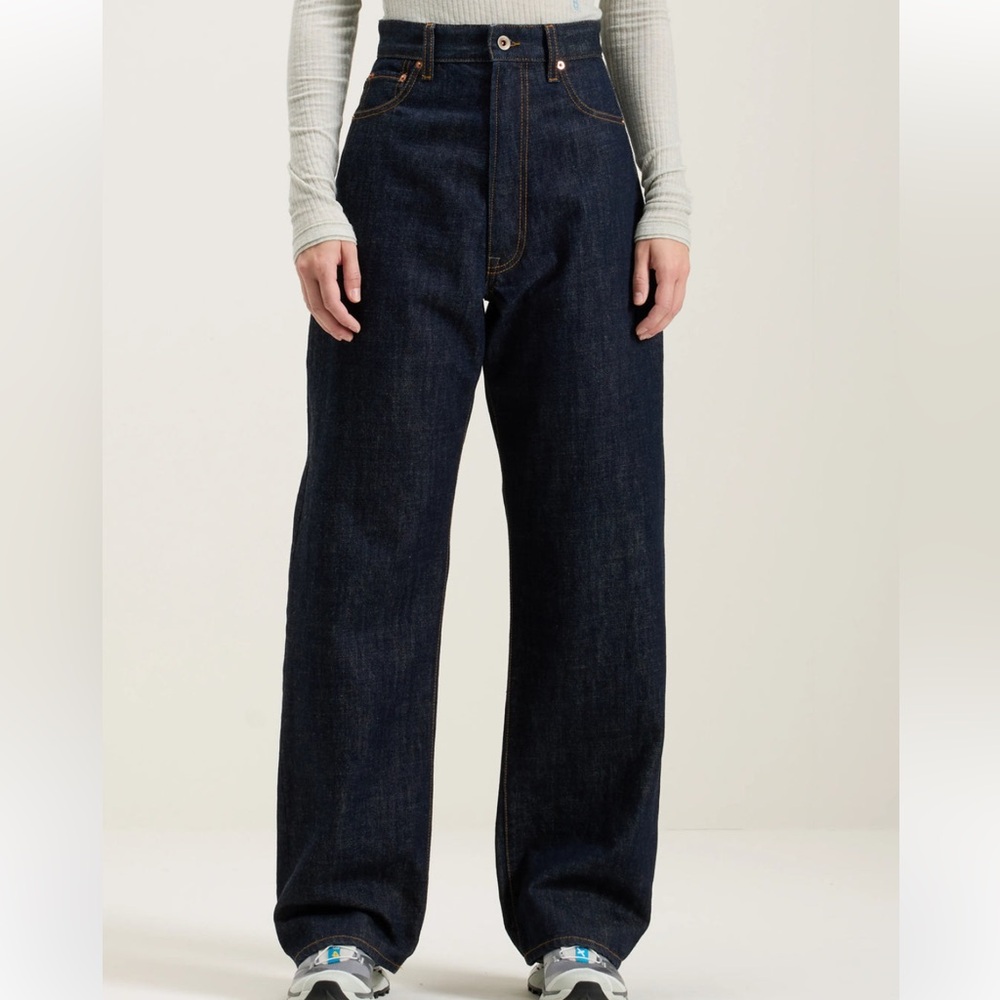 Bellerose Poker Wide Leg Jeans, dark wash
